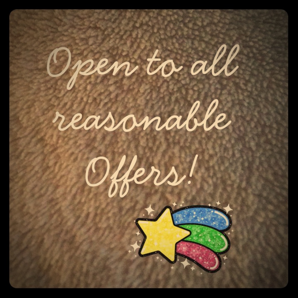 Make me a reasonable offer